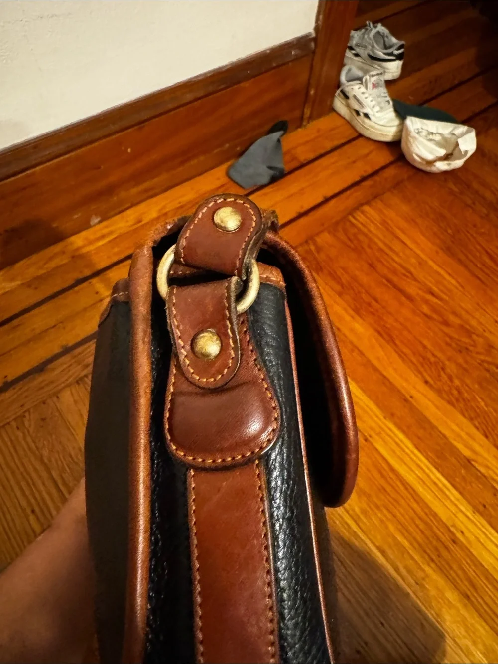 Vintage 80s coach sheridan glenwood - Picture 5 of 12